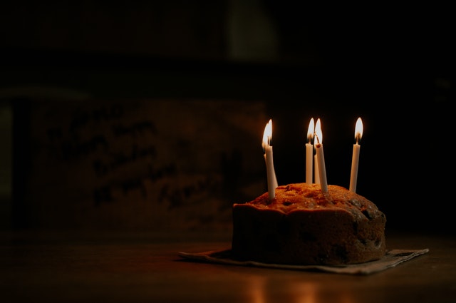 cake with lighted candles 1974197 1