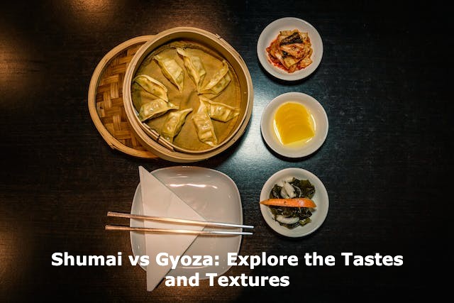 Shumai vs Gyoza